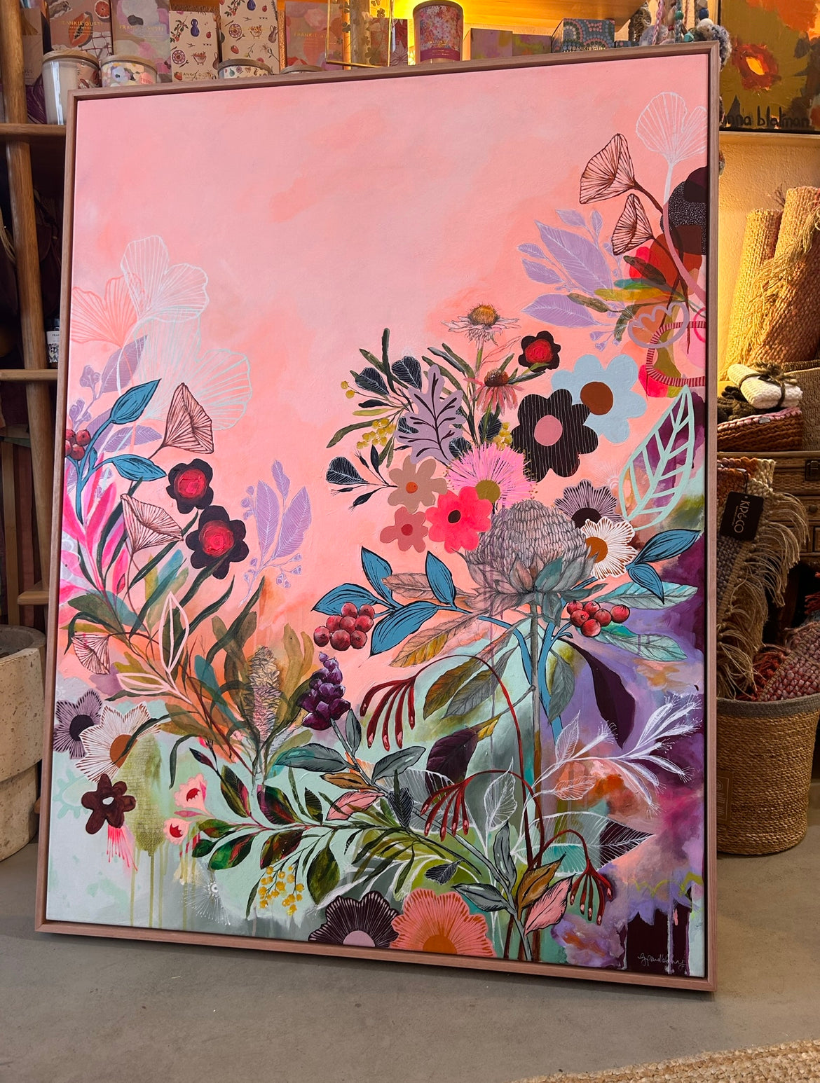 Fleur Print by Georgia Pendlebury