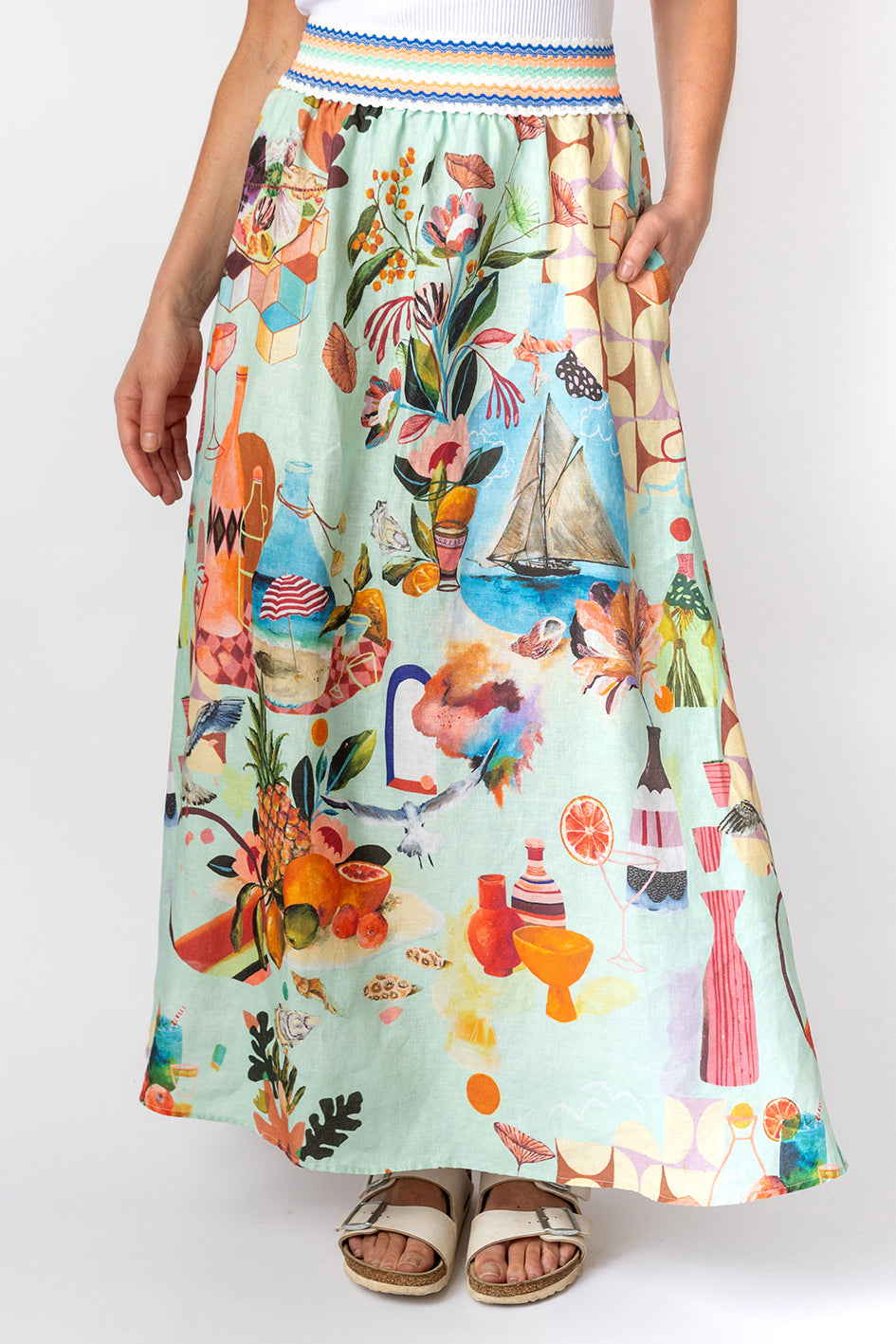 Custom Georgia Pendlebury 'Feels like Summer' Skirt