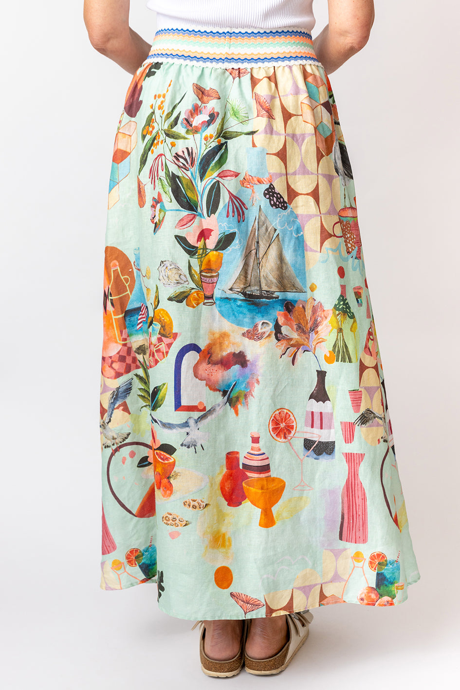 Custom Georgia Pendlebury 'Feels like Summer' Skirt