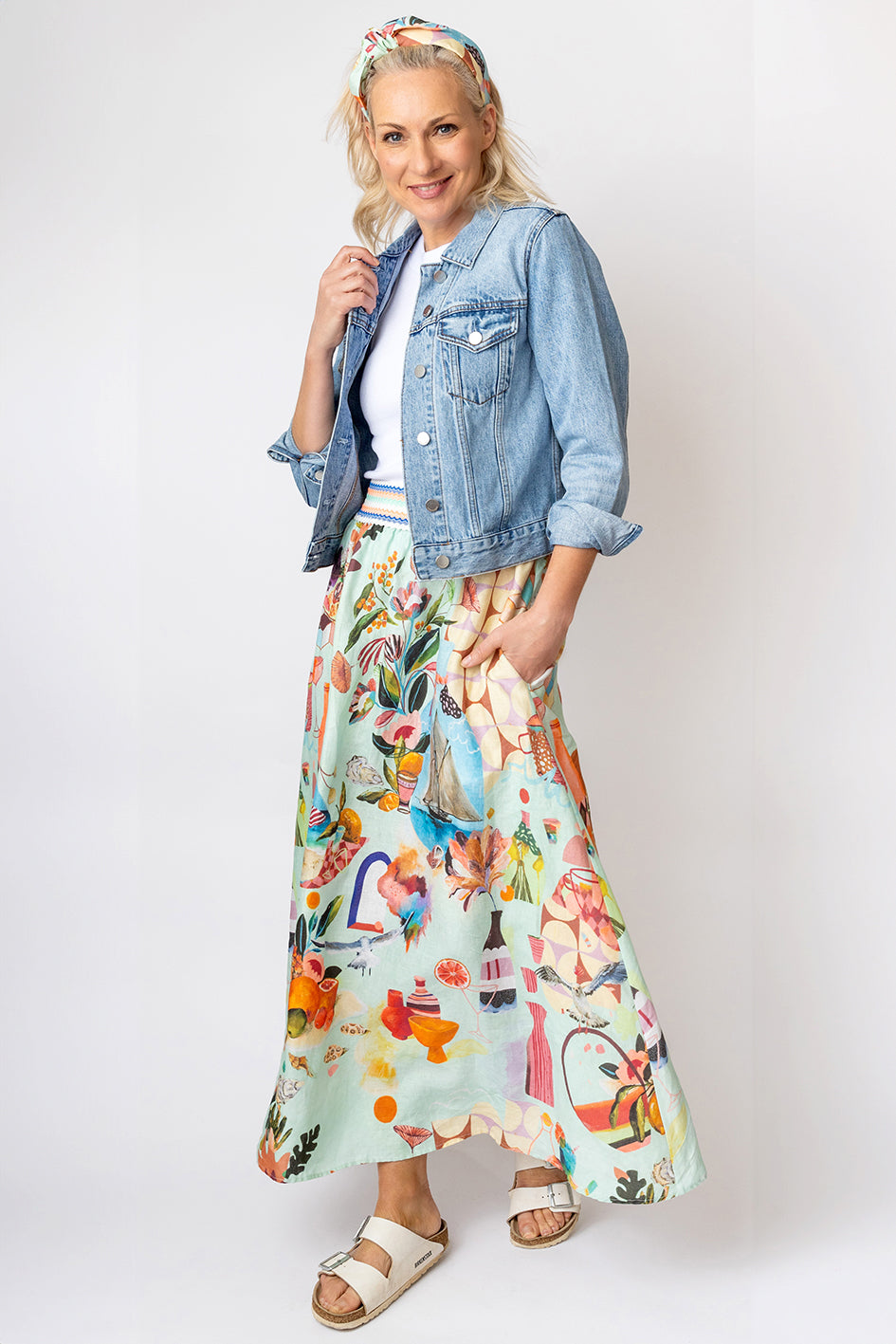 Custom Georgia Pendlebury 'Feels like Summer' Skirt