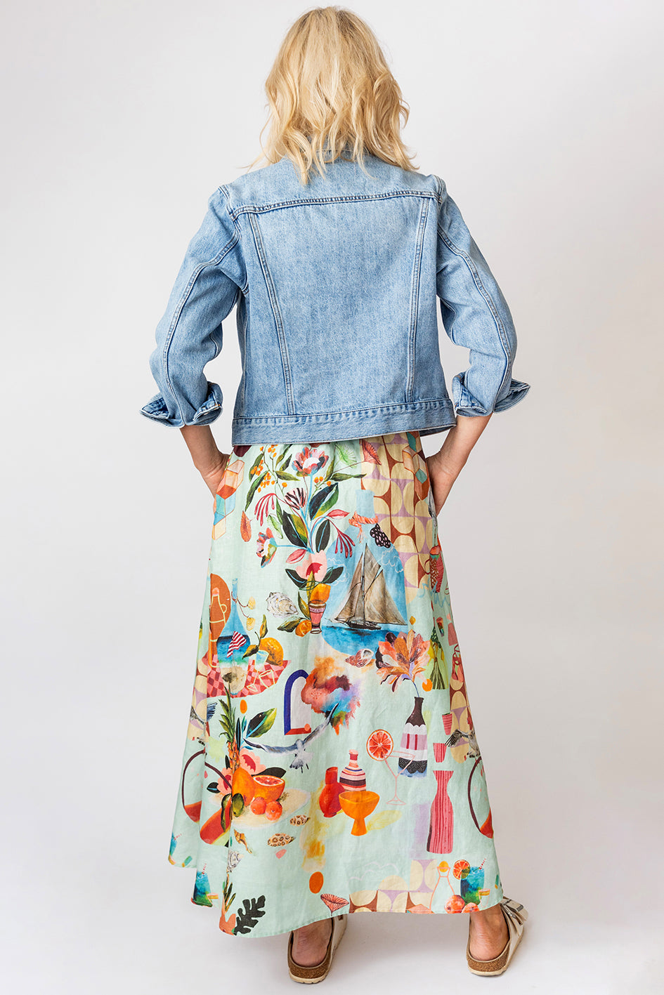 Custom Georgia Pendlebury 'Feels like Summer' Skirt