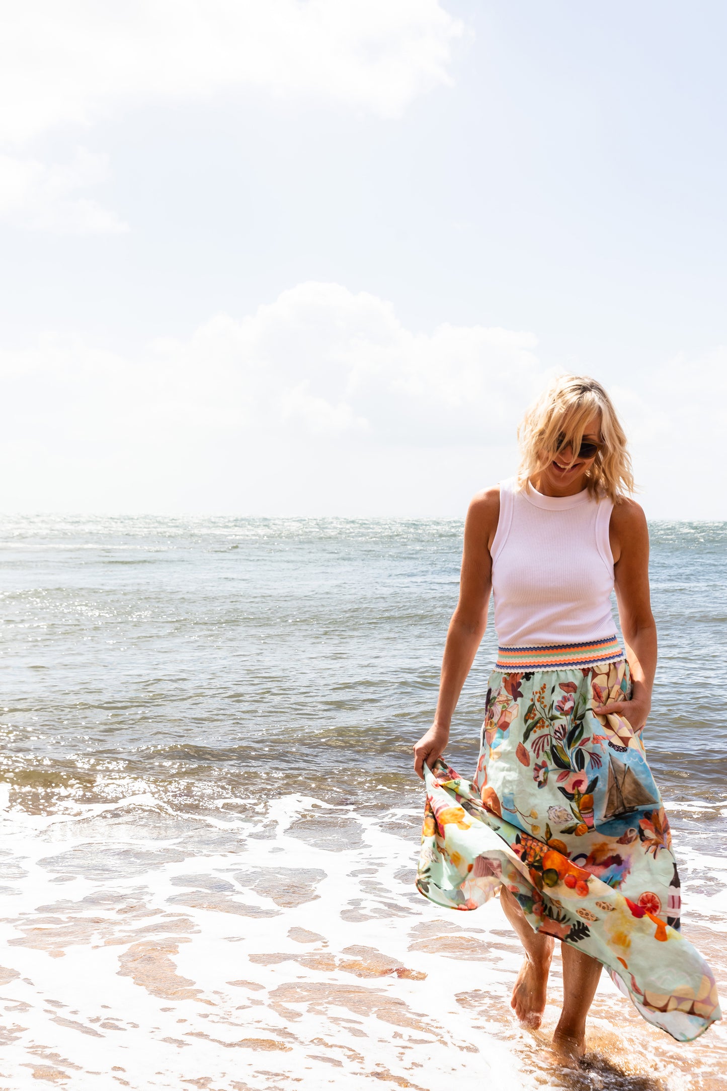 Custom Georgia Pendlebury 'Feels like Summer' Skirt