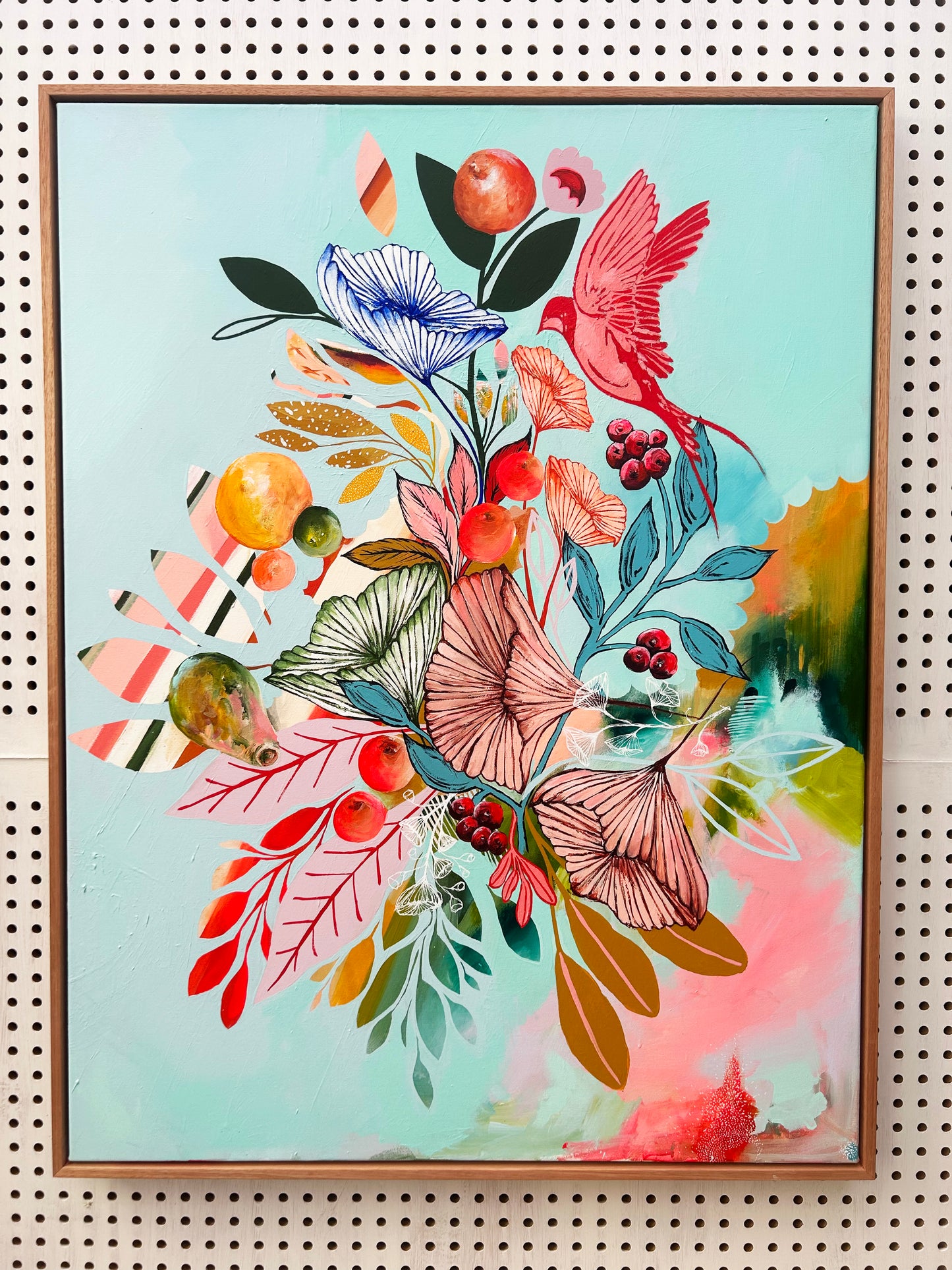 Out of the Blue original canvas by Georgia Pendlebury