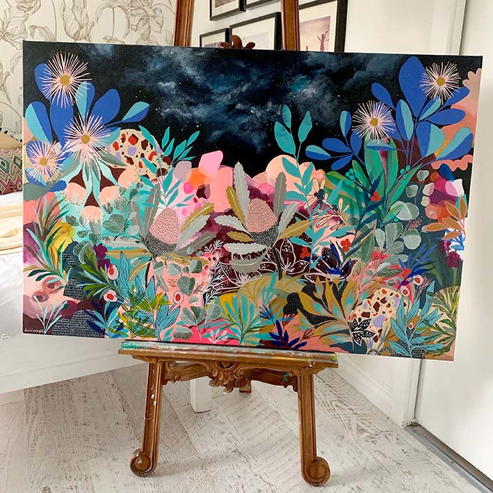 Arlen's Secret Garden Print by Georgia Pendlebury