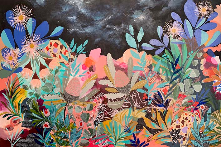Arlen's Secret Garden Print by Georgia Pendlebury