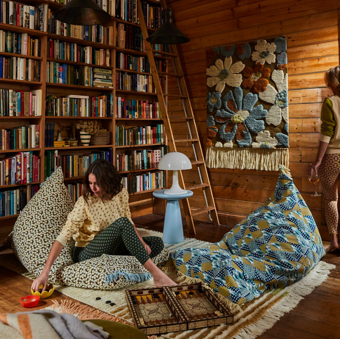 Sage and Clare Ossett Printed Bean bag cover