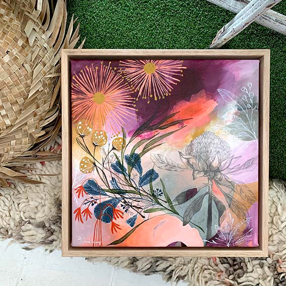 Waratah Print by Georgia Pendlebury