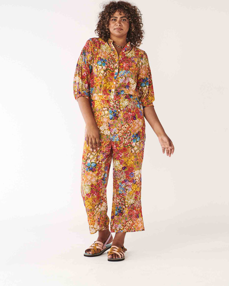 Forever Floral Silk blouse